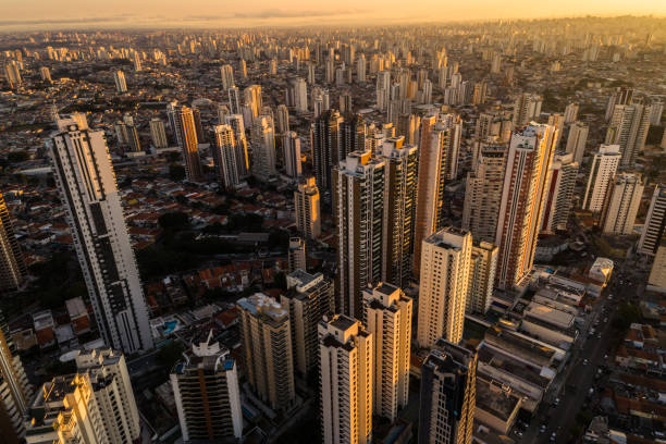istock Sunset over Sao Paulo, Brazil 695498514