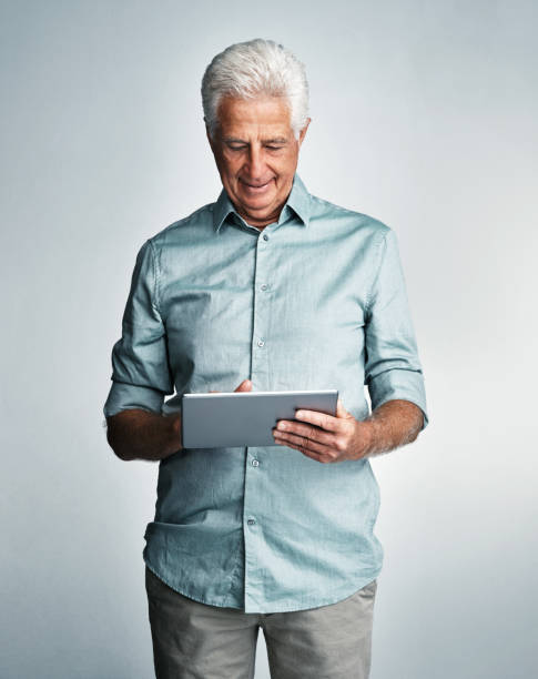 istock Technology makes me feel 10years younger 695502354