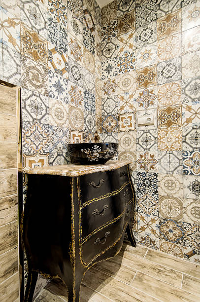 istock Interior of modern bathroom 695505688