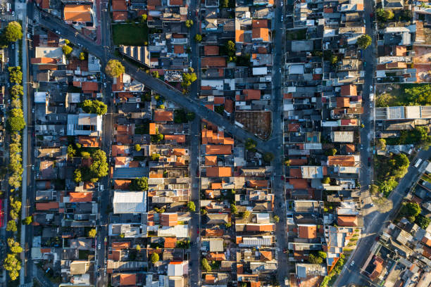 Aerial View of Itaquera District in Sao Paulo, Brazil Aerial View of Itaquera District in Sao Paulo, Brazil guarulhos photos stock pictures, royalty-free photos & images
