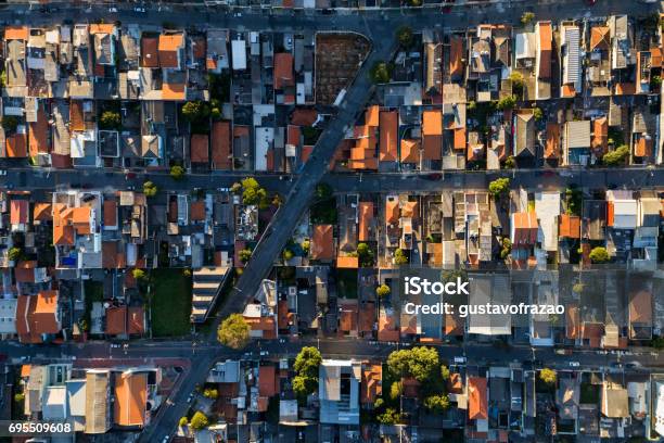 ブラジルサンパウロの郊外地区の平面図 - 都市のストックフォトや画像を多数ご用意 - 都市, 空撮, 住宅地