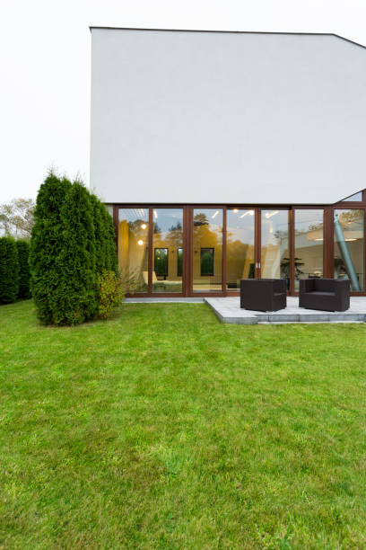 istock Porch in the backyard 695523010