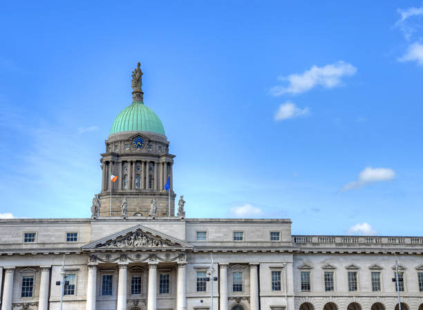 istock The Custom House in Dublin, Ireland 695537726
