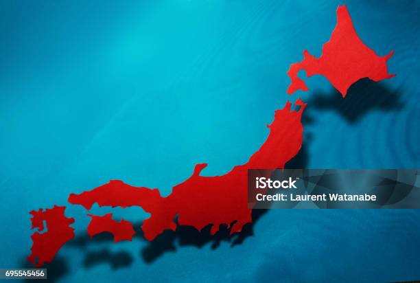 Japan Four Large Island On The Water Stock Photo - Download Image Now - Authority, Business, Business Finance and Industry