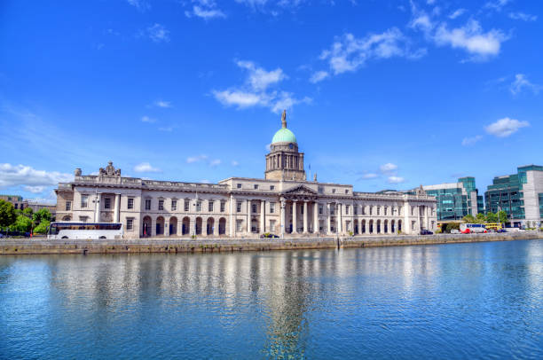 istock The Custom House in Dublin, Ireland 695558318