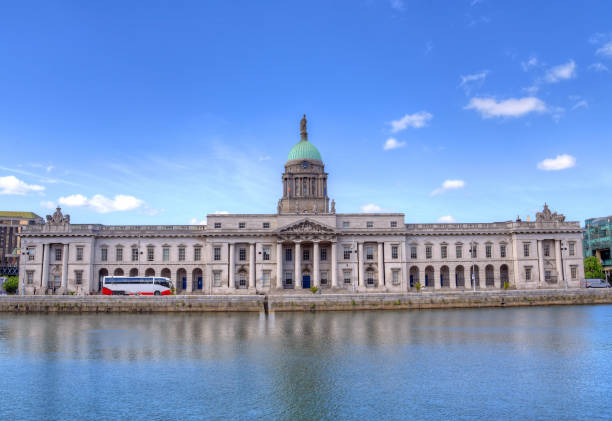istock The Custom House in Dublin, Ireland 695558380