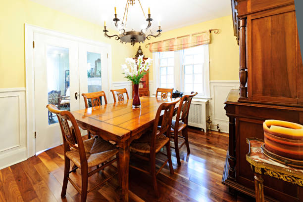 Dining Room in cozy home.