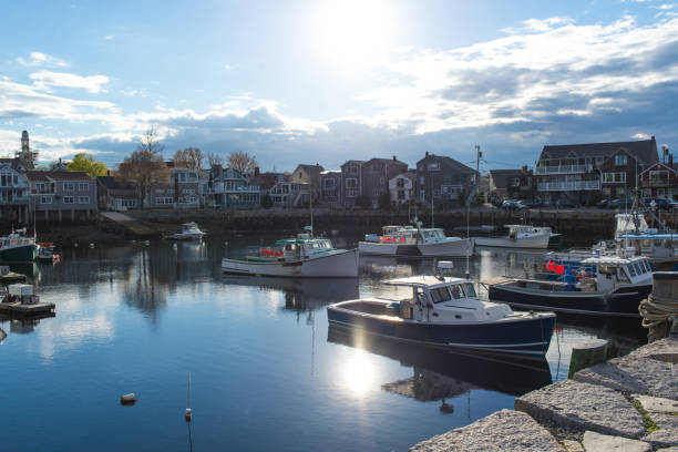 istock Rockport Massachusetts Harbour 695561240