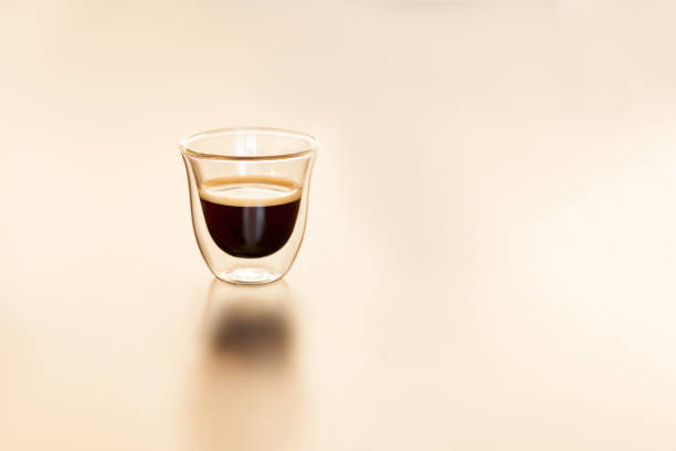 istock Teasty Espresso in a transparent cup 695563514