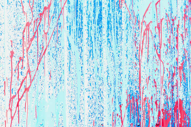 Vintage weathered galvanized corrugated iron metal sheet surface. Red and blue peeling paint texture. Modern background, pattern, wallpaper or banner design Vintage weathered galvanized corrugated iron metal sheet surface. Red and blue peeling paint texture. Modern background, pattern, wallpape, banner desig corrugated metal fence ideas stock pictures, royalty-free photos & images