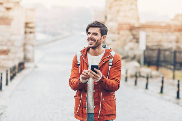 istock GPS directions in an old town 695573444