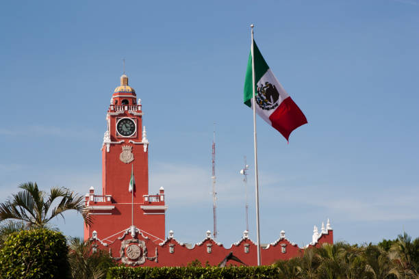 istock Meridas´s municipal palace 695577504