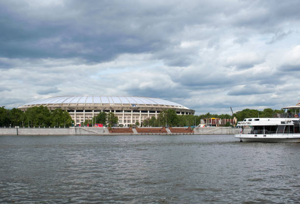 stadion łużniki w moskwie - fifa world championship zdjęcia i obrazy z banku zdjęć