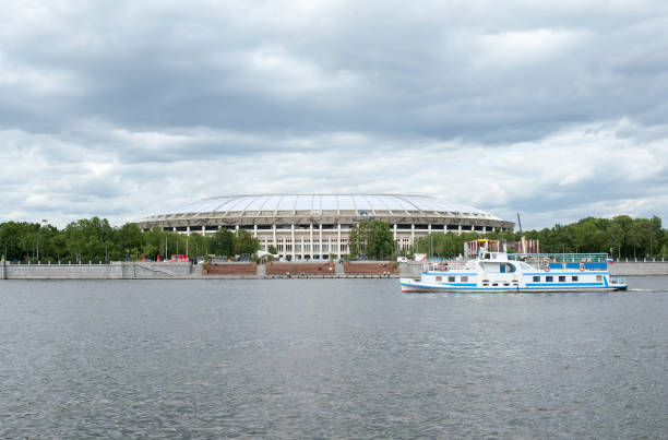 stadion łużniki w moskwie - fifa world championship zdjęcia i obrazy z banku zdjęć