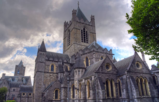 istock Christ Church Cathedral in Dublin, Ireland 695593136
