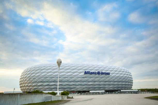 Allianz Arena in Munich stock photo