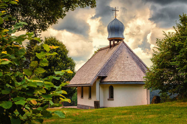 istock Chapel in the Black Forest 695604294