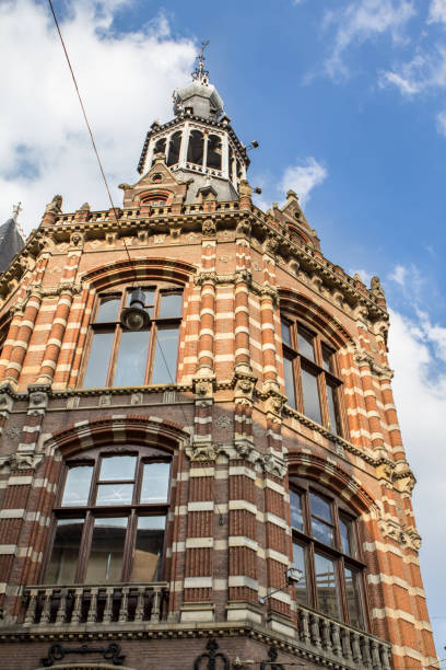 istock Traditional old buildings in Amsterdam 695608906