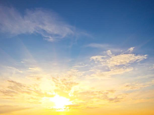 istock Beautiful sky and clouds summer 695615592