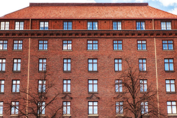 istock Modern Building Facade, Helsinki, Finland 695619262