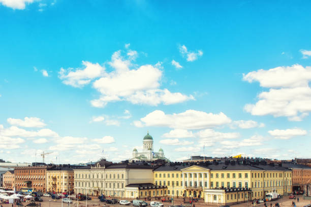istock A View over the rooftops and the Cathedral in Helsinki 695619282