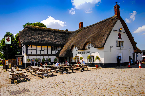 Ye Arrow/Jolly Knight Pub on Boley Hill at Rochester in Kent, England. This is a commercial business.