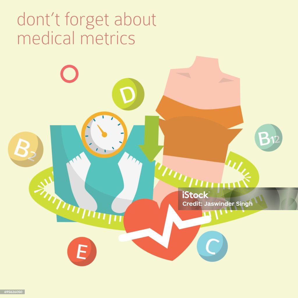 Don't forget about medical metrics vector Addiction stock vector