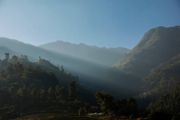 Hills in Annapurna conservation area