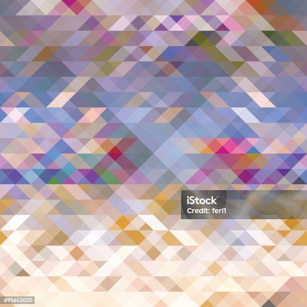 Triangle Background Stock Illustration - Download Image Now - Abstract ...