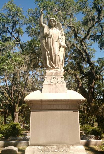 istock The Angels of Bonaventure Cemetery 695653106