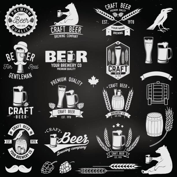 illustrazioni stock, clip art, cartoni animati e icone di tendenza di design vintage per il business di bar, pub e ristoranti - selezione sportiva