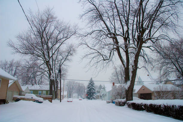 istock suburban streets of snow 695664054