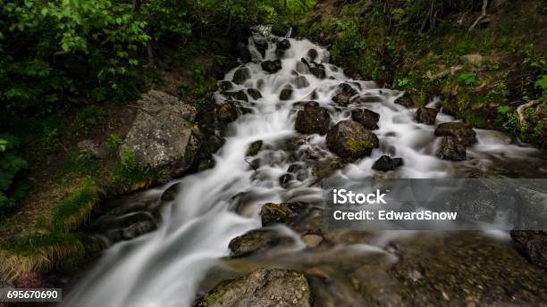 Falls Creek Falls Alaska Stock Photo - Download Image Now - Alaska - US State, Fall Creek Falls, Horizontal