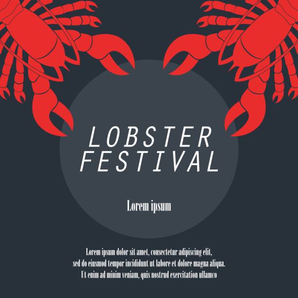 istock lobster poster for lobster festival . vector illustration 695675428