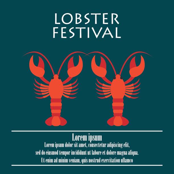 istock lobster poster for lobster festival . vector illustration 695675534