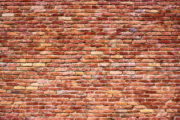 istock old brickwork, the background wall of red blocks 695681910