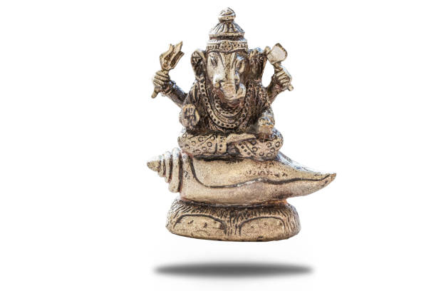 istock ganesha statue,Hindu god isolated on white background with clipping path. 695741274