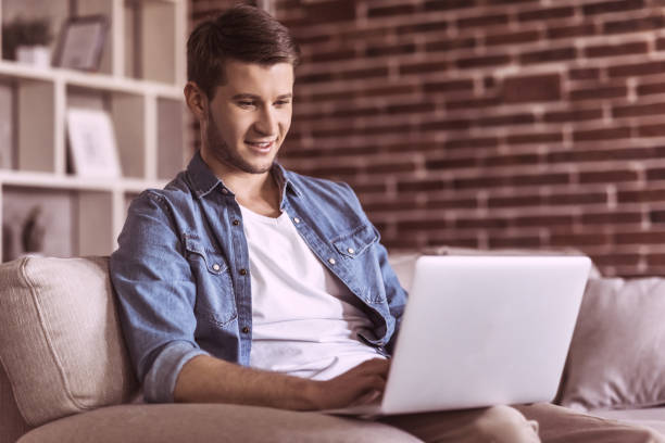 istock Businessman at home 695743734