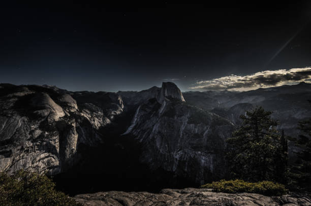 istock Yosemite Valley on a moonlit night 695750038