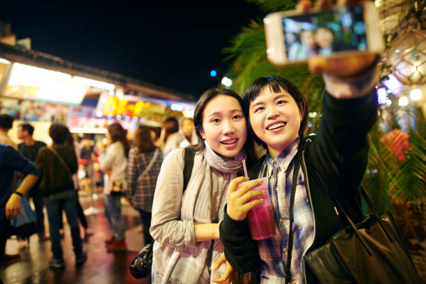 istock Making memories at Taiwan's night market 695769782