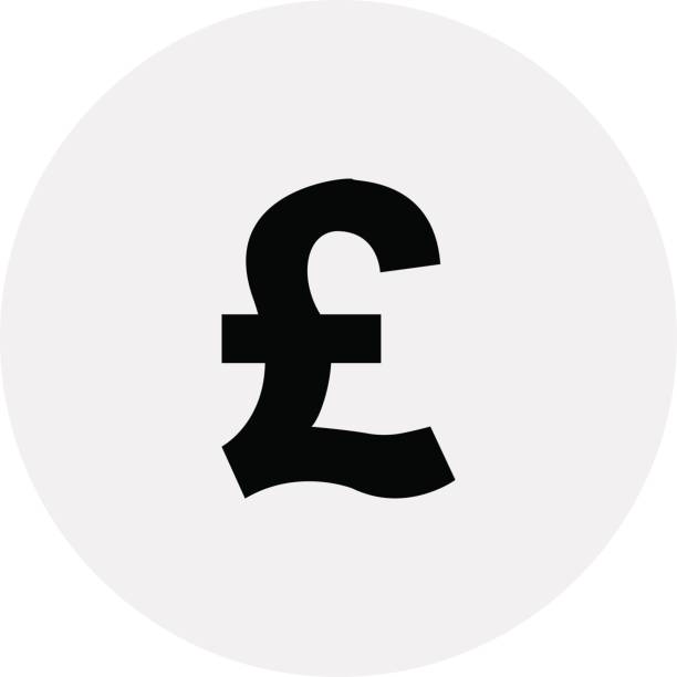 Currency of United Kingdom - pound sterling Currency of United Kingdom - pound sterling pound symbol stock illustrations
