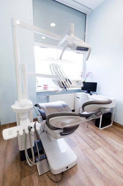 istock Dentist's office. Dental equipment, modern, clean interior 695782854