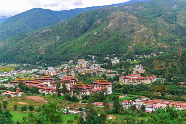 istock Royal palace Tashichho Dzong, Thimphu, Bhutan 695787010