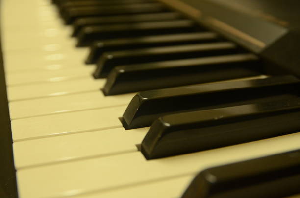 istock Piano moment time in vintage 695790114