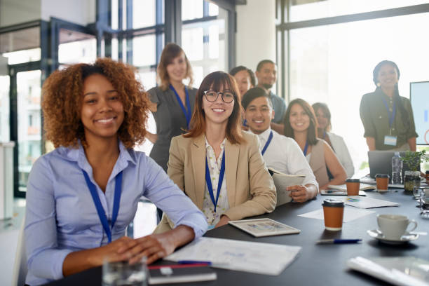 istock Our ideas come together in the boardroom 695810124