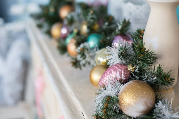 istock Christmas toys on a Christmas tree 695823118