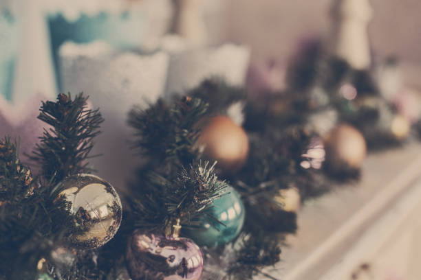 istock Christmas toys on a Christmas tree 695823290