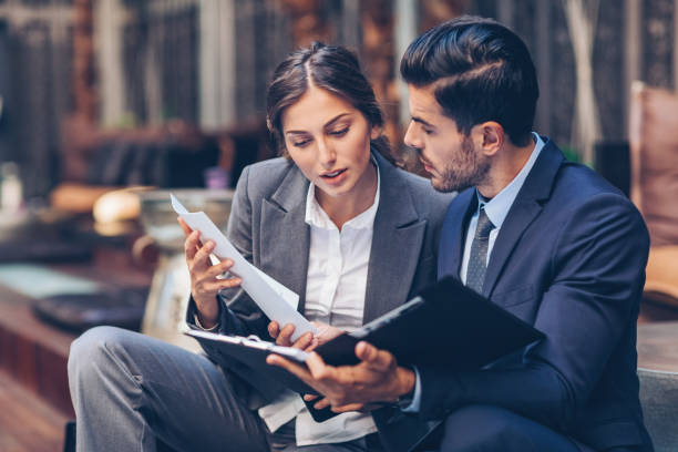 istock Discussing the best business strategy 695831256
