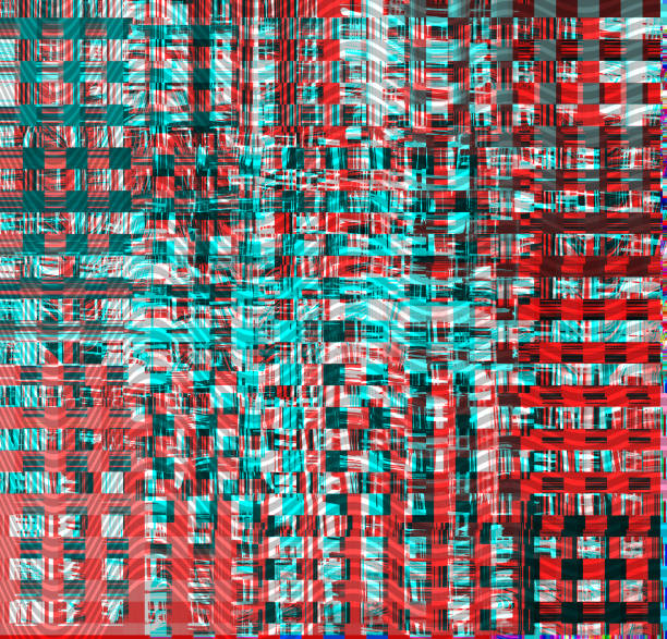 istock Glitch psychedelic background. Old TV screen error. Digital pixel noise abstract design. Photo glitch. Television signal fail. Technical problem grunge wallpaper. Colorful noise 695839020