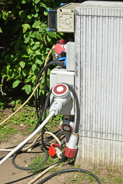 istock Electricity outlets outdoor 695869532